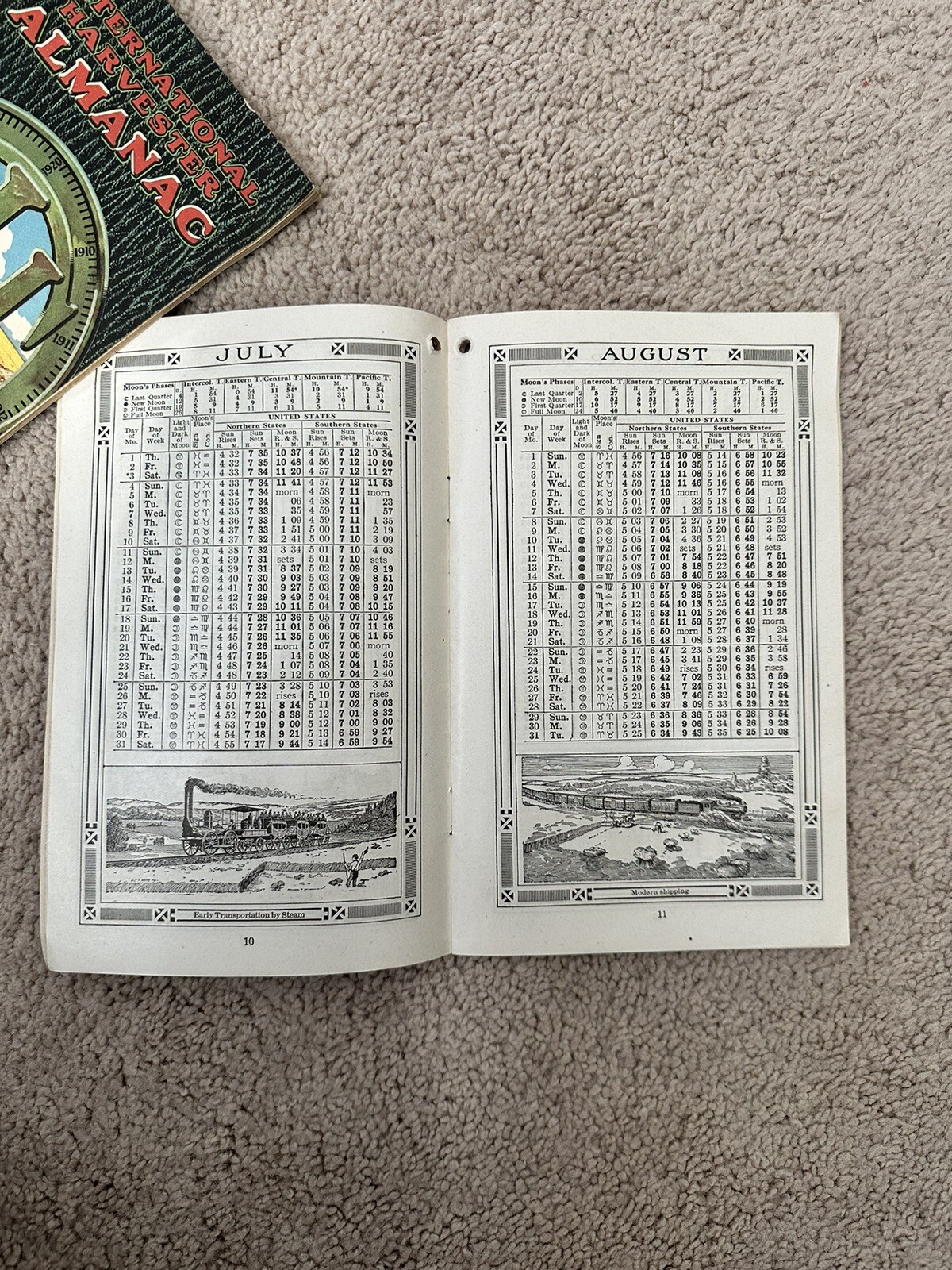 1915 International Harvester Co. Of America Inc.,Farmers Almanac