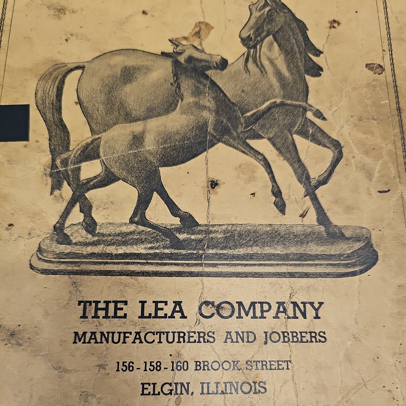 VINTAGE 1940&rsquo;S HORSE EQUIPMENT CATALOG LEA COMPANY ELGIN ILLINOIS EQUIPMENT