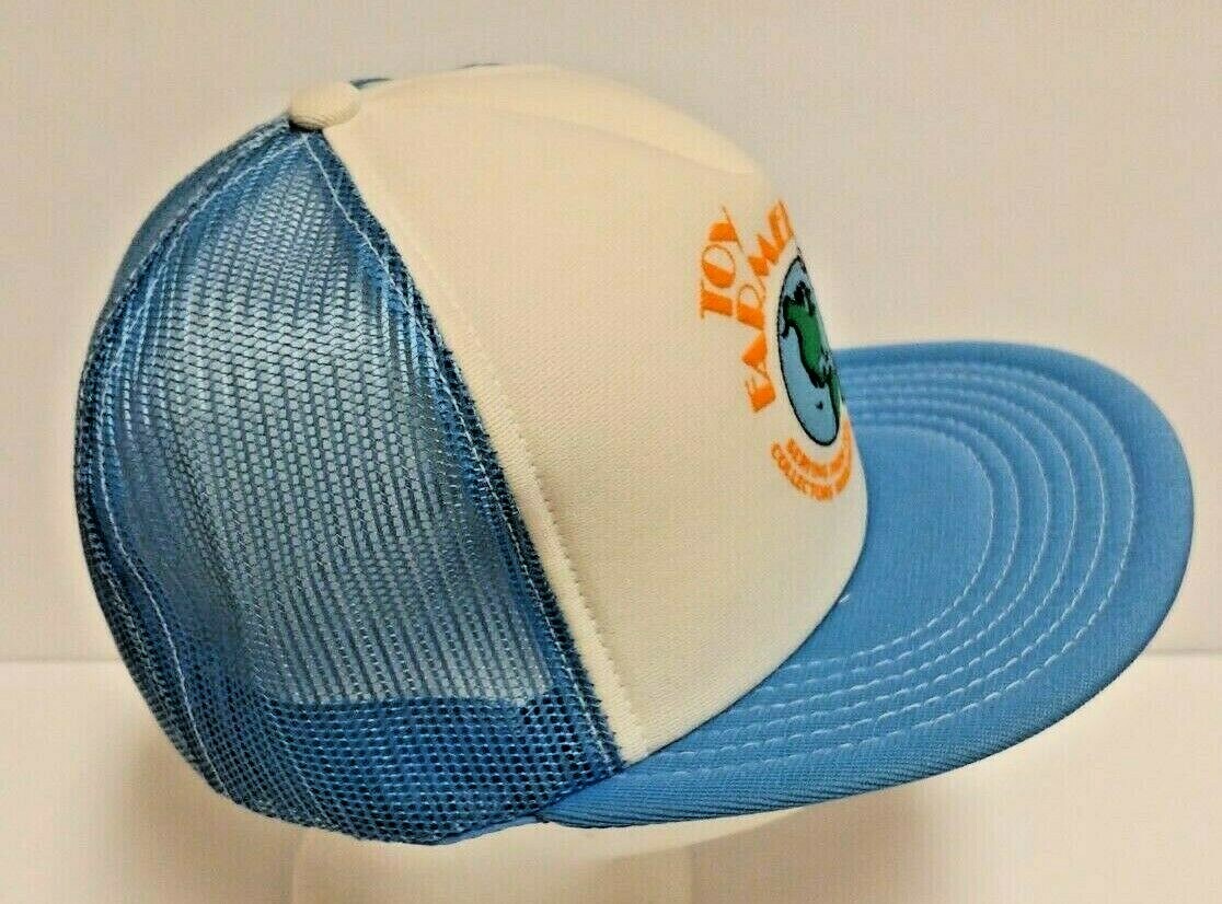 Toy Farmer Collector Vintage Trucker Hat Adjustable Snap Back Made In USA