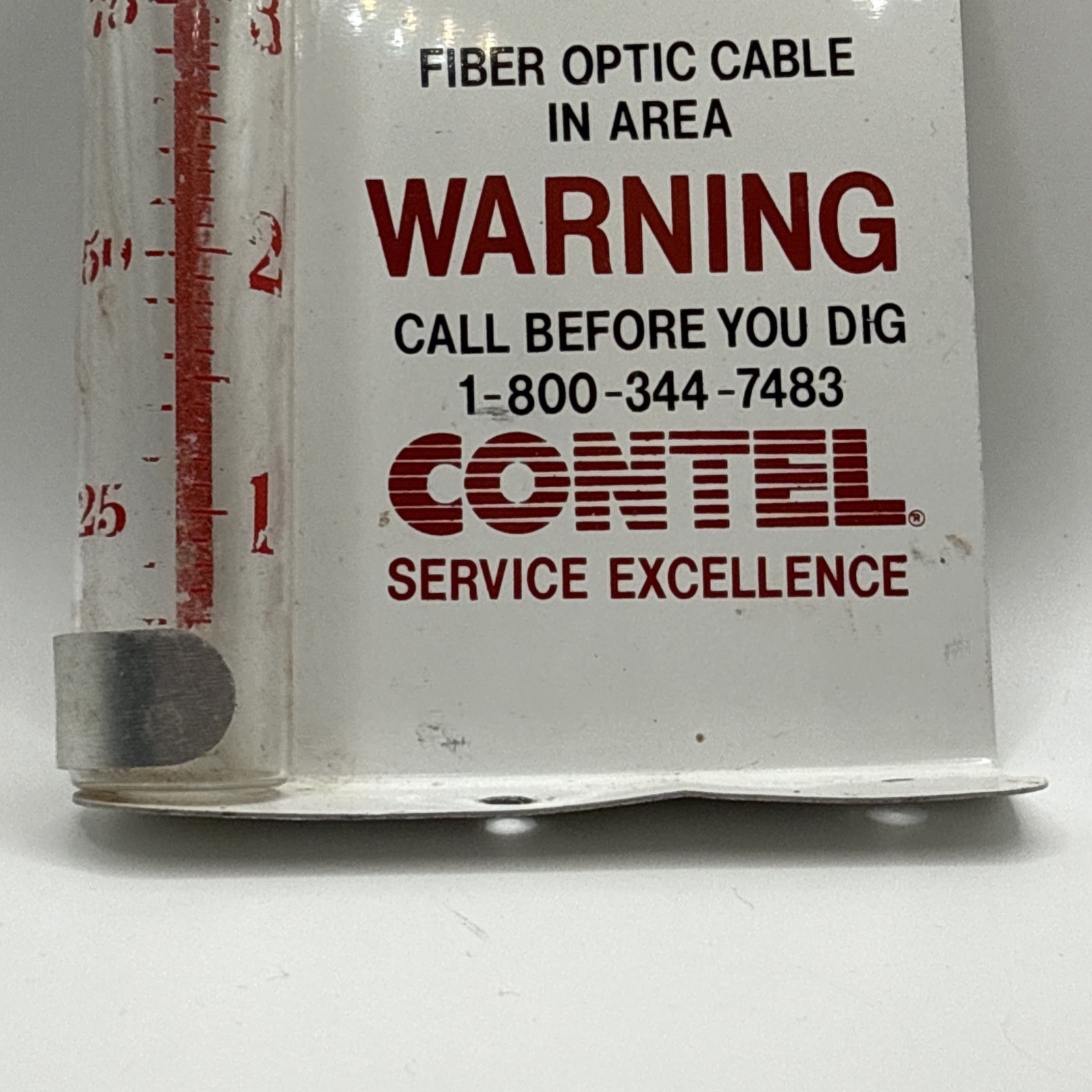 CONTEL Vintage Rain Gauge and 6ft Tape Measure