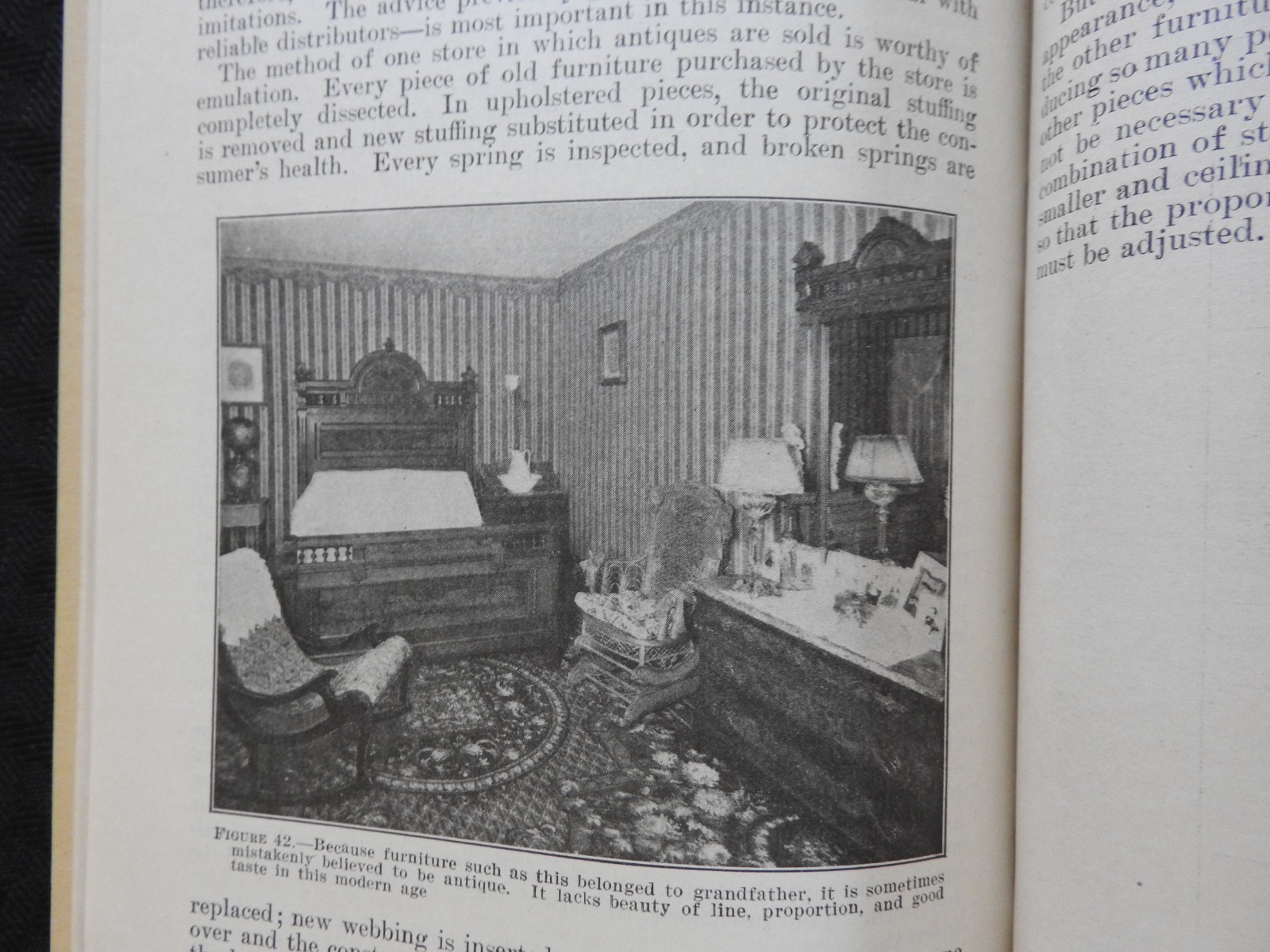 1931 « Furniture, it&rsquo;s Selection & Use » U.S. Department of Commerce Wood Lumber