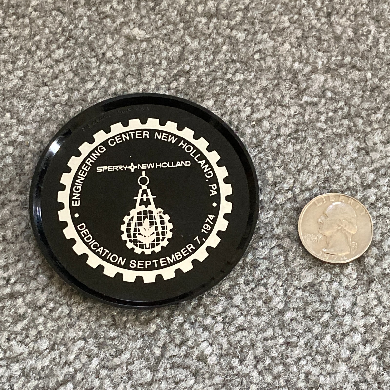 Sperry New Holland Engineering Center Dedication 1974 Coaster Agriculture PA 3&Prime;