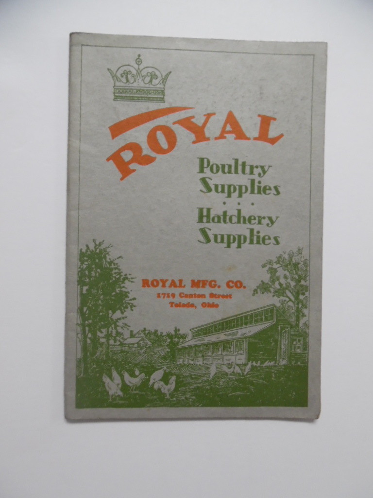 c.1940s Royal MFG. Co Poultry Supplies Hatchery Supply Catalog Brochure Vintage