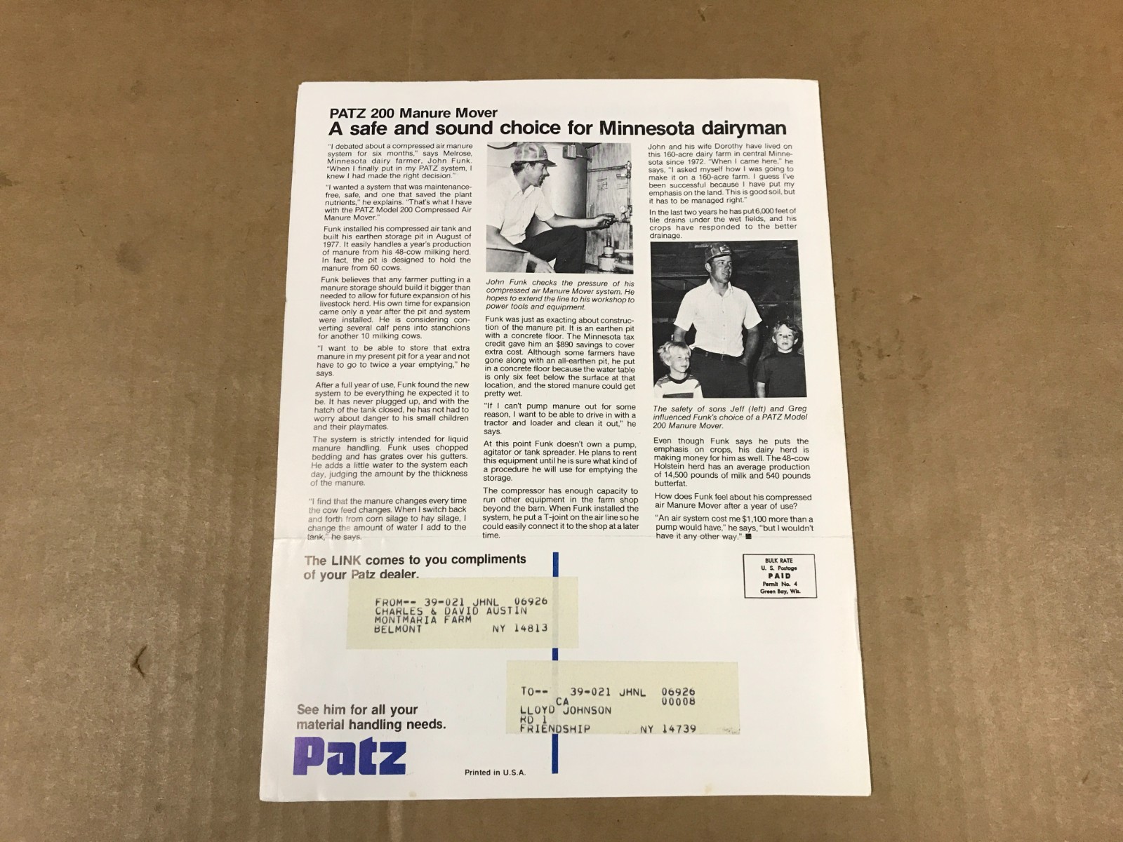 Vintage Patz – Your Link To Profit – Vol.2 No.4 – August 1979