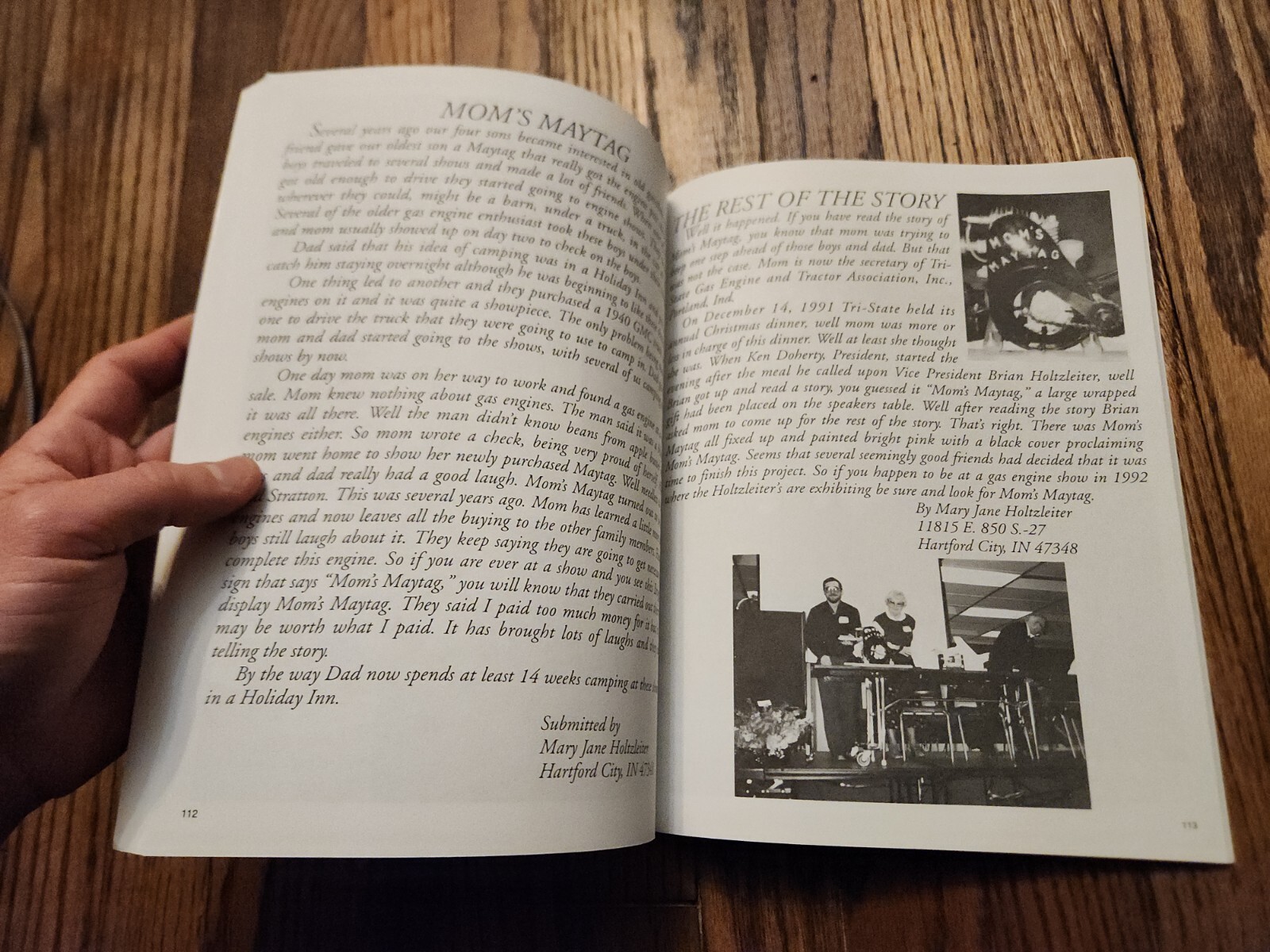30th Anniversary Tri-State Gas Engine & Tractor Show Portland Indiana Scrapbook