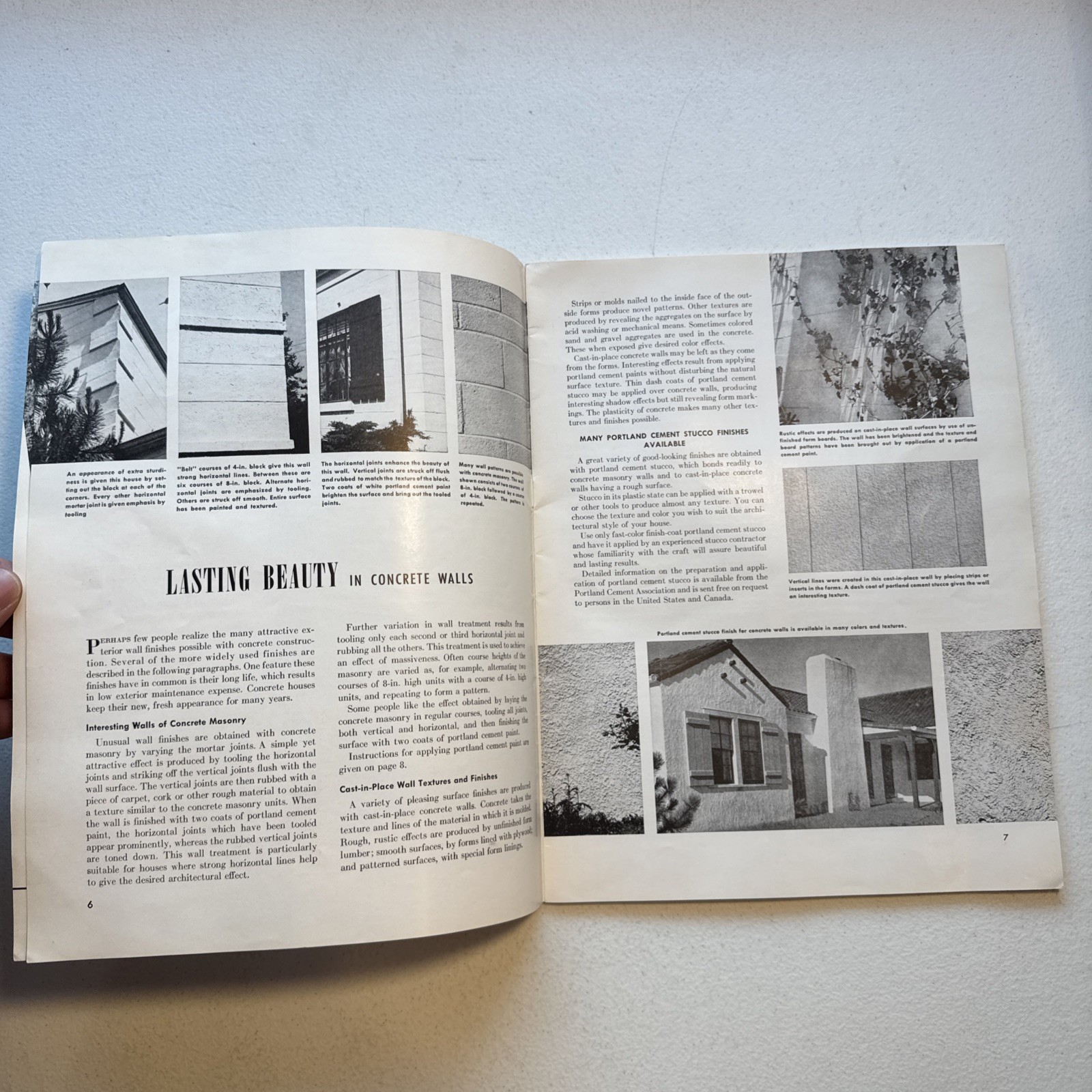 Vintage 1947 Portland Cement Association Building Better Farm Houses Booklet