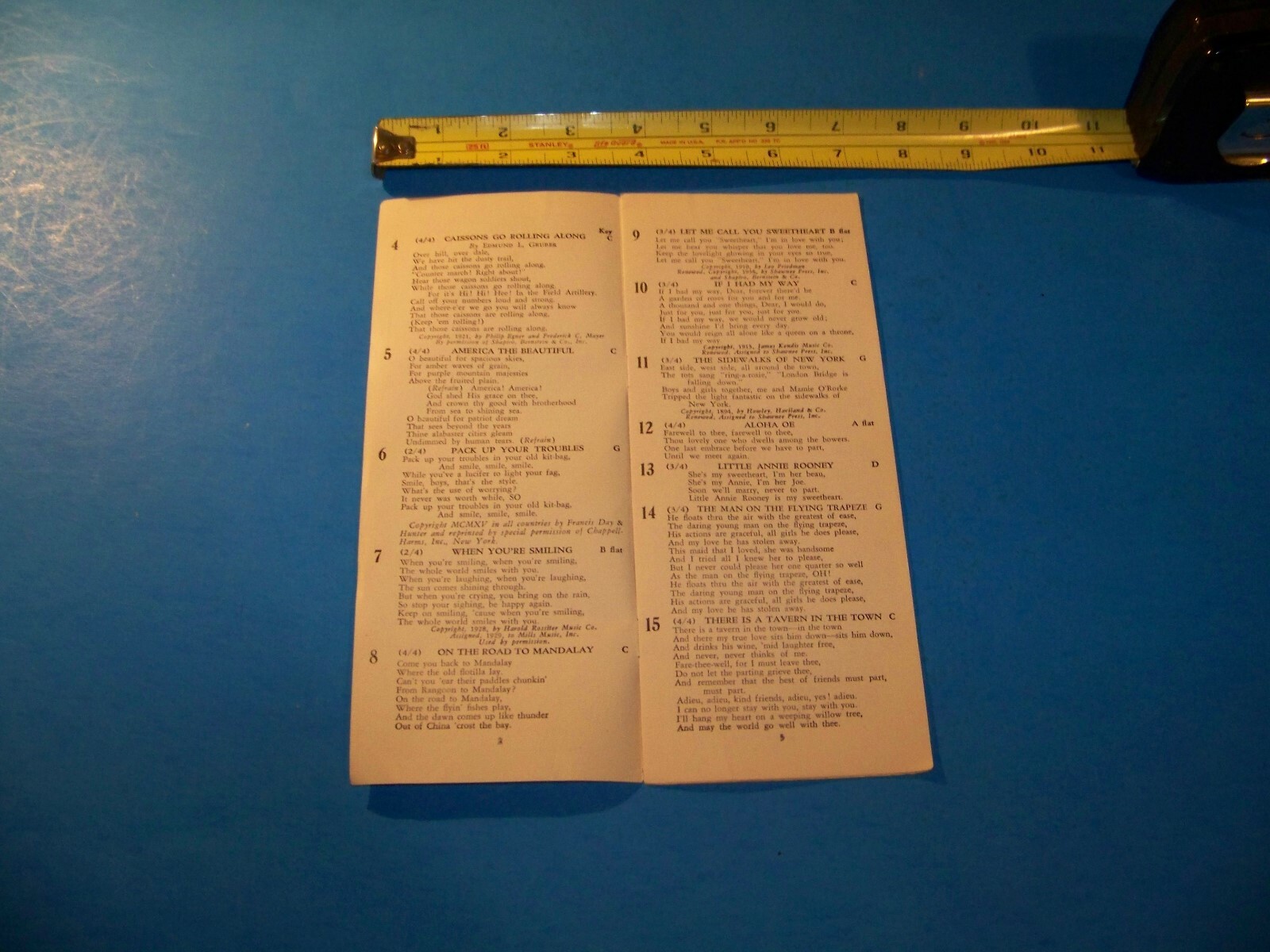 Master Mix Feeds McMillen Feed Mills Song Book Vintage Undated