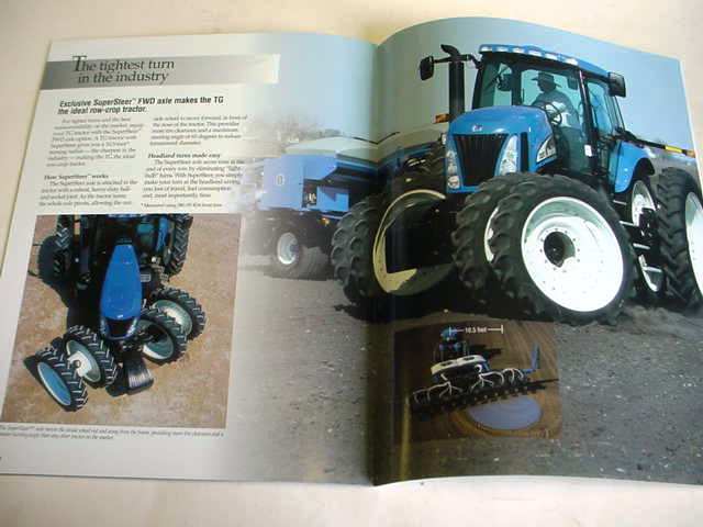 New Holland 170 to 240 HP Tractors Color Brochure