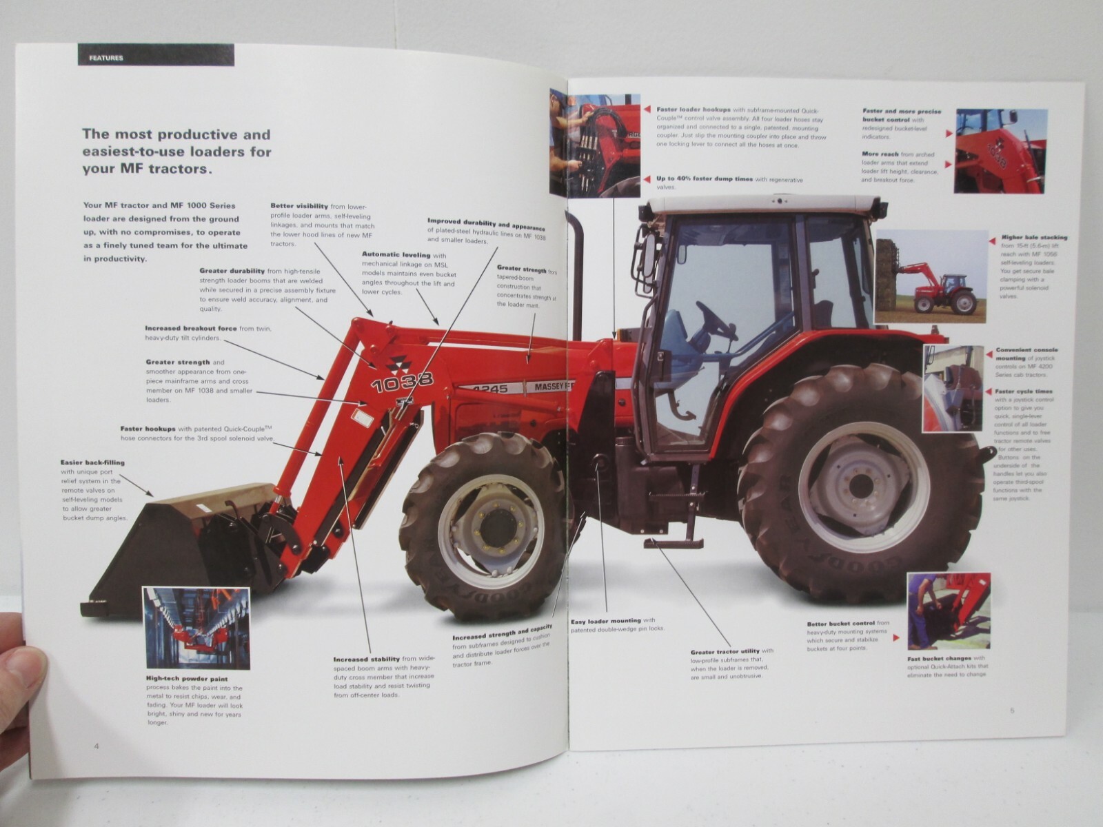 Massey Ferguson MF Loaders For Compact & Agricultural Tractors Sales Brochure