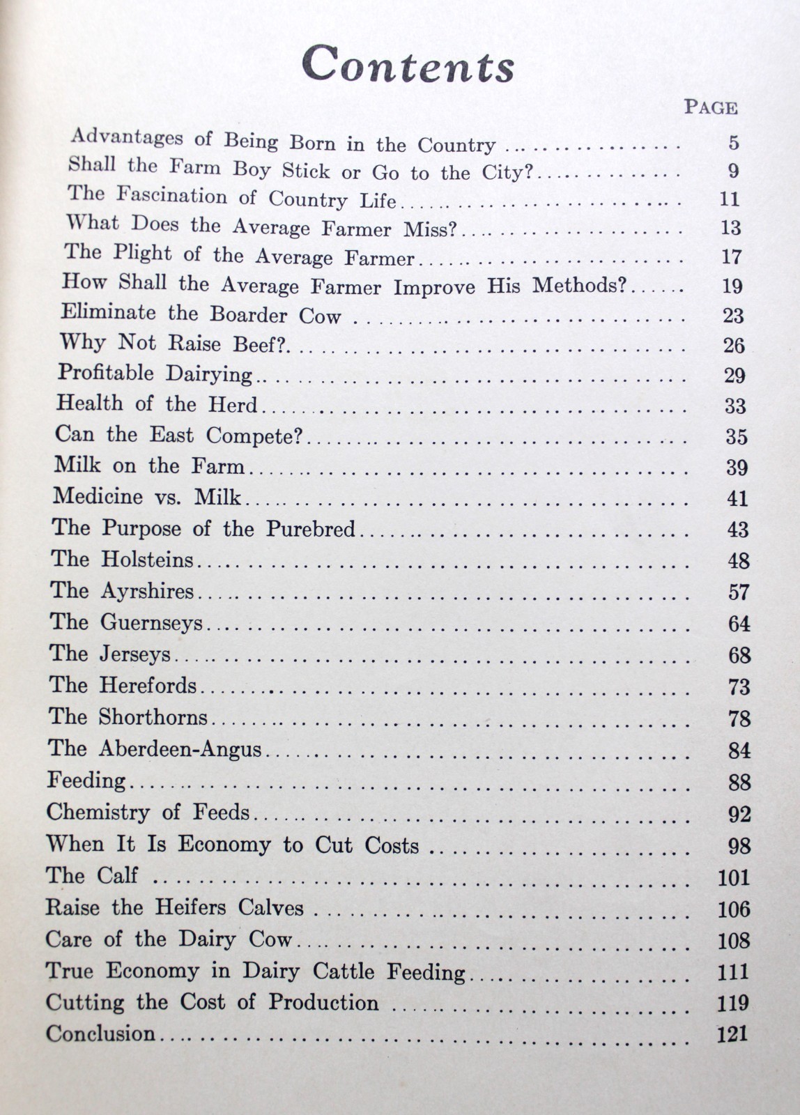 LIVESTOCK IN THE EAST BOOKLET BY THE PARK & POLLARD COMPANY BUFFALO NY 1924