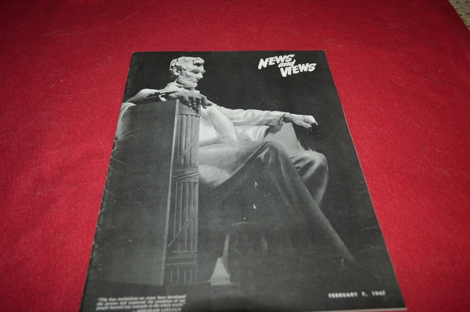 Caterpillar Employee Magazine News & Views Feb 7 1947 Dealer&rsquo;s Brochure AMIL16