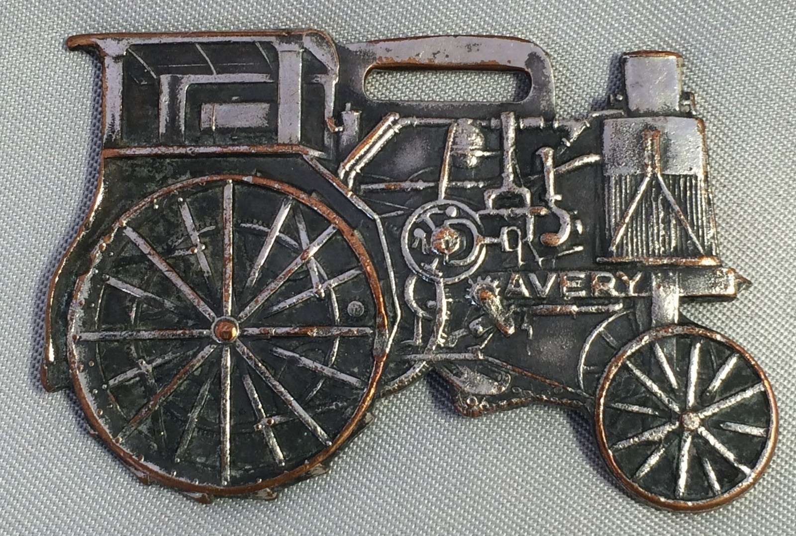 AVERY KEROSENE TRACTOR Farm Advertising WATCH FOB Peoria Ill ANTIQUE Original