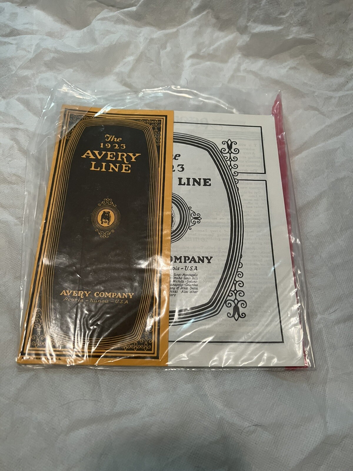 THE 1923 AVERY COMPANY AVERY LINE CATALOG VINTAGE ORIGINAL PRINT