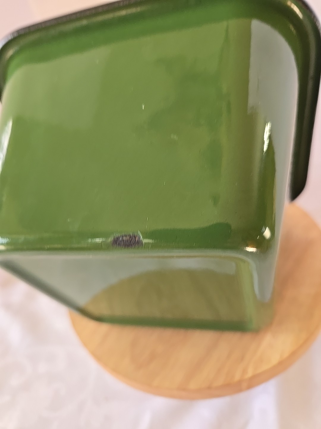 Certified Quality Producer of Sunshine Milk Green Enamel Metal Container Cow
