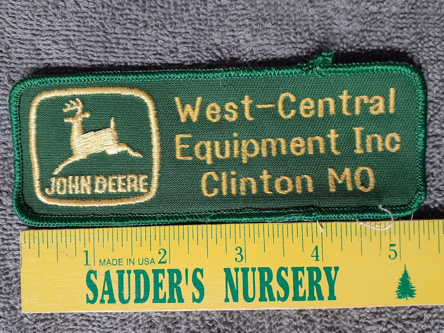 West-Central Equipment Inc Clinton MO Iron-On Patch