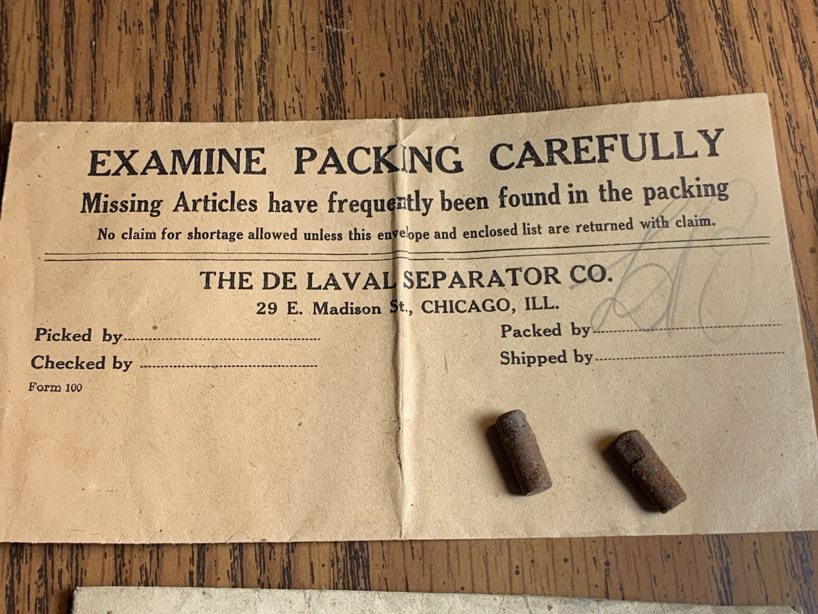 Vintage De Larval Cream Separator Steel Points, Packing, Advertisement Papers