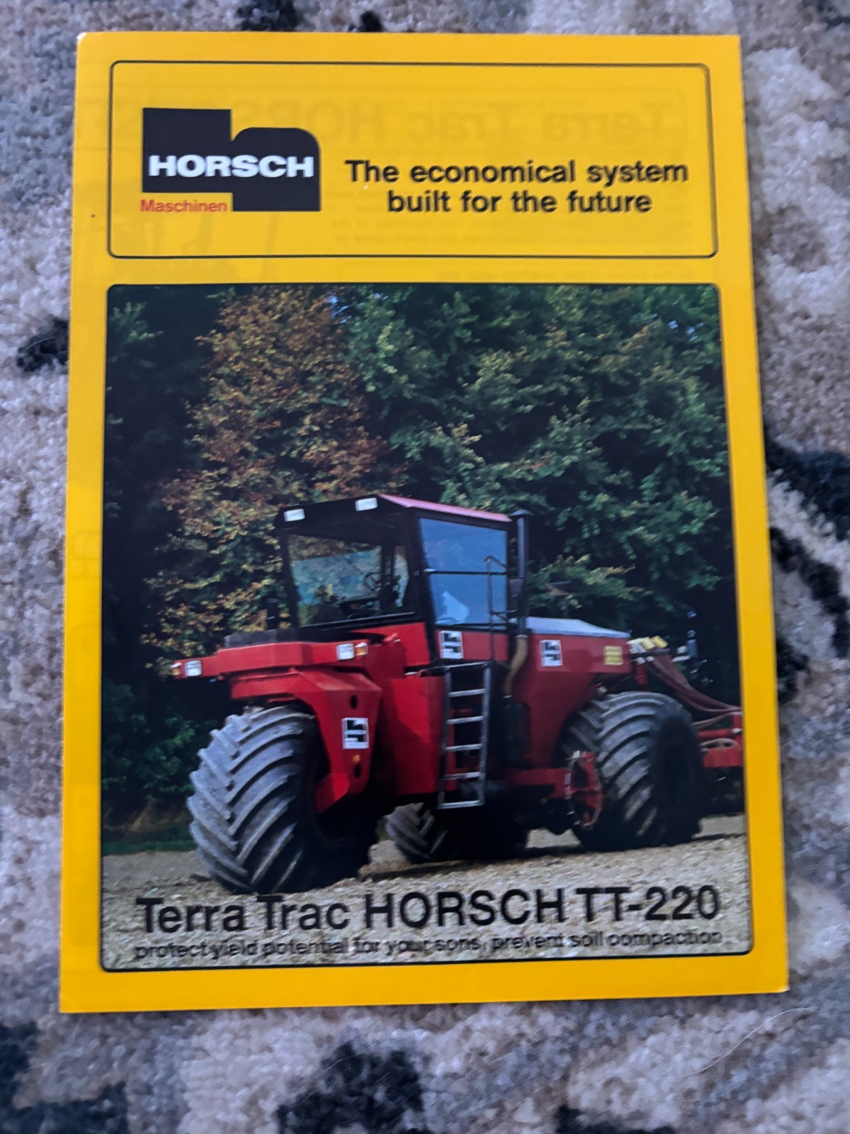 Horsch TT-220 Terra Trac Tractor Brochure FCCA25