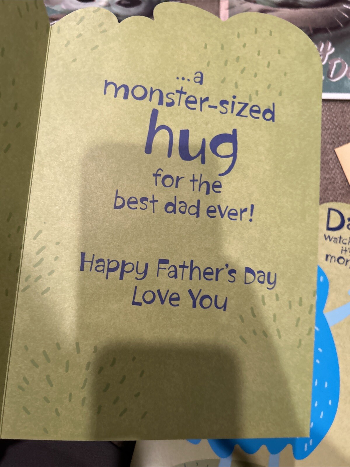American greetings tractor Father’s Day card