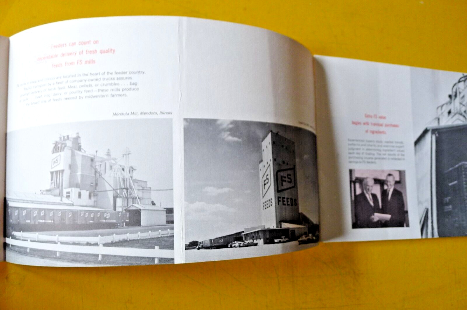 1960s Vintage FS Farmers Service Information BROCHURE Booklet Bloomington IL