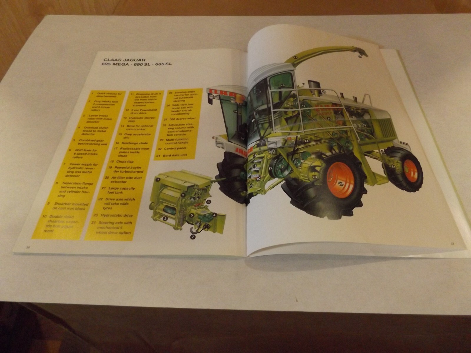 CLAAS JAGUAR CHOPPER. 1990&rsquo;s