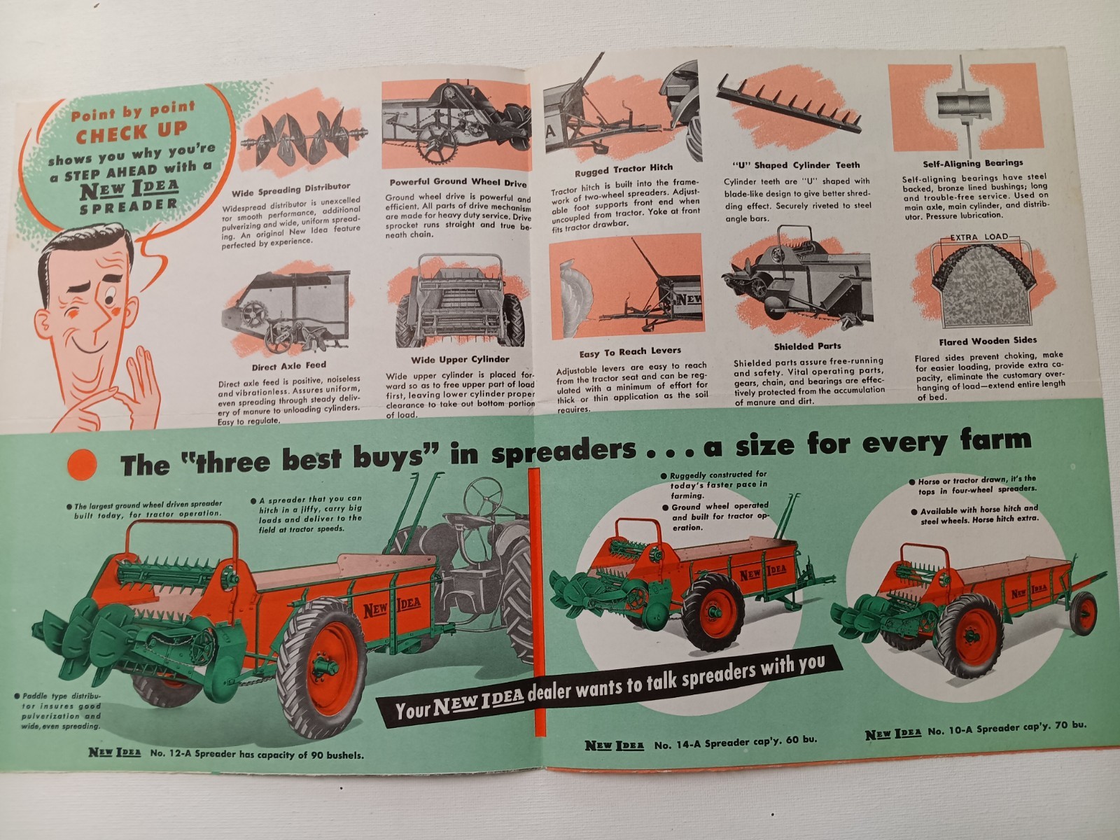 NEW IDEA « Two Big Steps toward Easier, More Profitable Farming » Mailer Ad