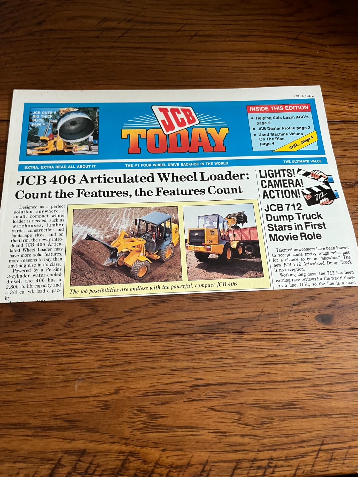 JCB Today Paper Vol4 No.2 Brochure AMIL22