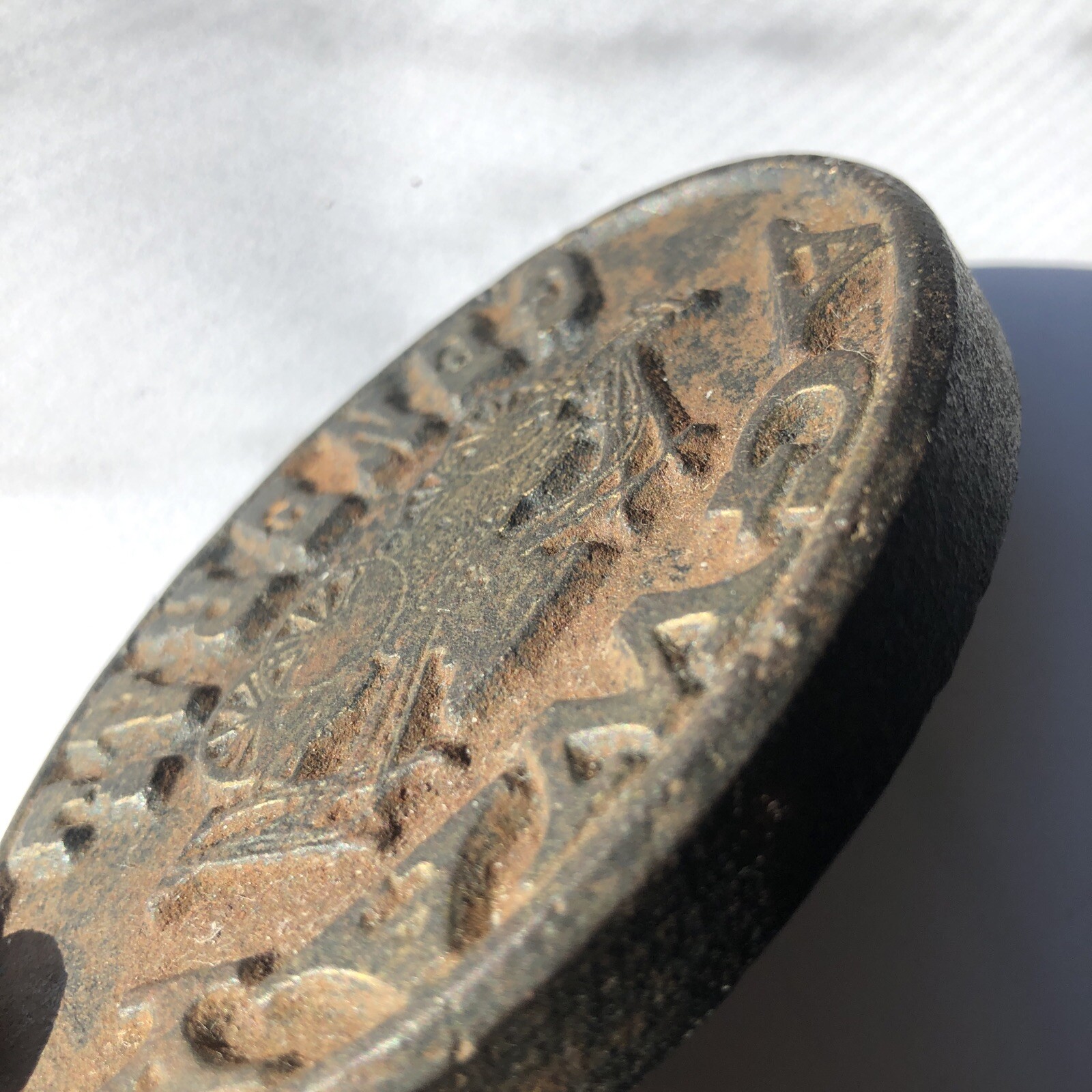 CAST IRON AGWAY GENERAL ANTIQUE FARM EQUIPMENT ADVERTISING PAPERWEIGHT