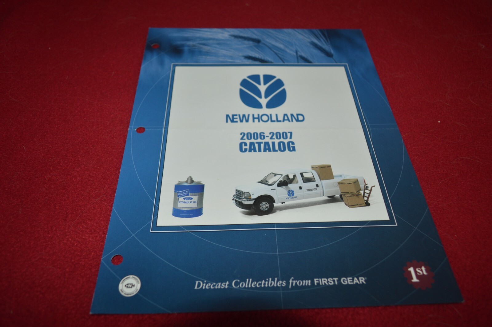 New Holland Tractor Toys For 2006-2007 Dealer&rsquo;s Brochure GDSD8