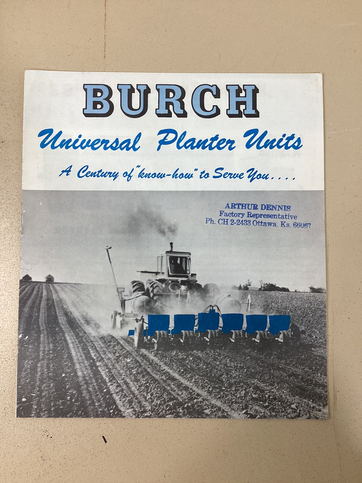 Burch True Blue Farm Implements Brochure