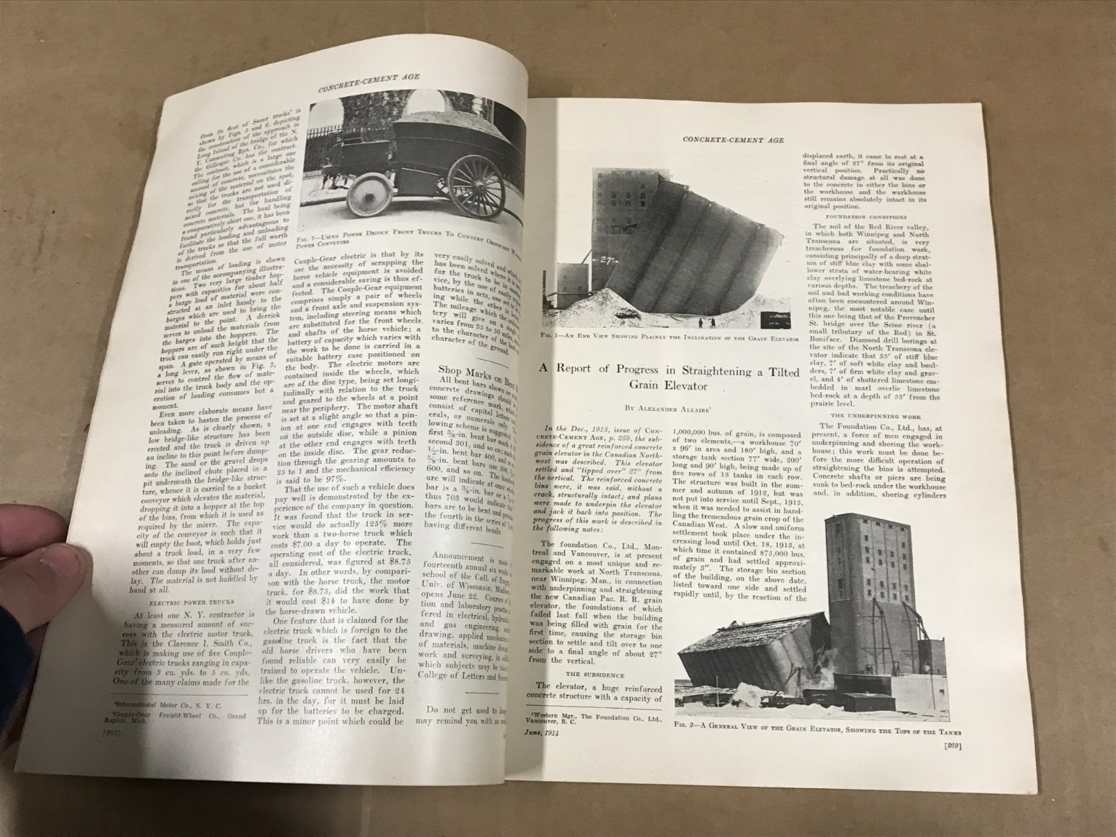 Vintage Concrete-Cement Age – Volume 4 No. 6 – June 1914