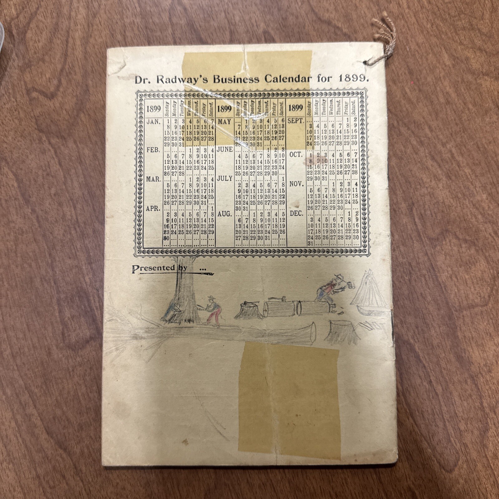 1899 Radway’s Almanac