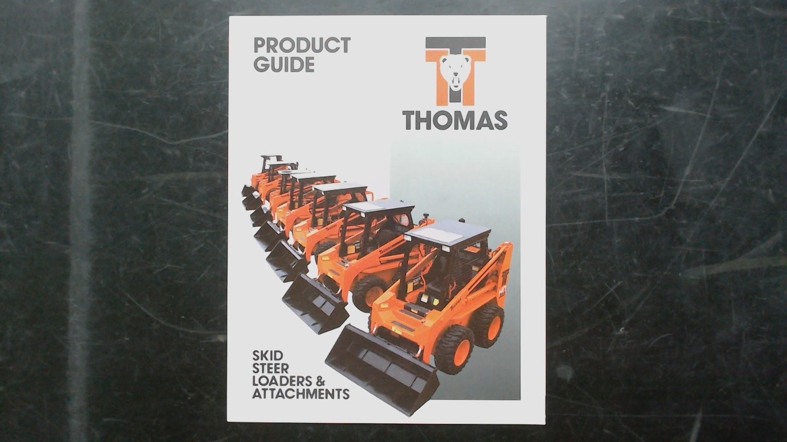 Thomas Skid Steer Loaders Brochure 1994 Agricultural Equipment Guide