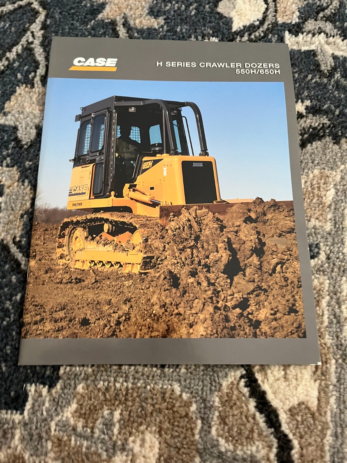 Case Tractor 550H 650H Crawler Dozer Brochure FCCA