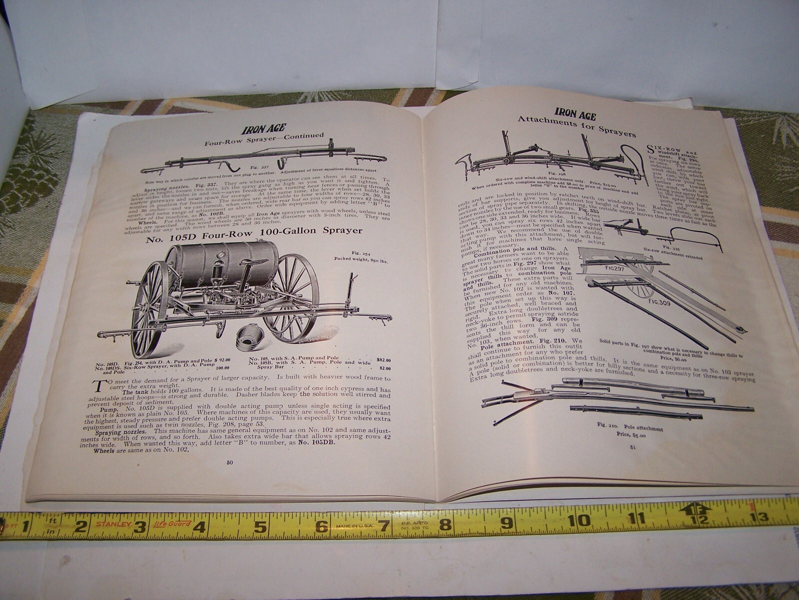 IRON AGE 1910 Full Line Sales Catalog Cultivator Plow Planter Farm Garden NICE!