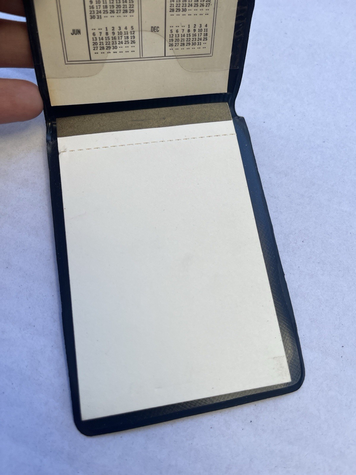 VELSICOL 1962 1965 Calendar Pocket Note Book Memo Pad Advertising Talc Co Inc NY