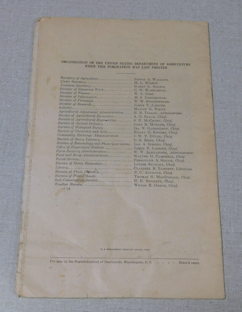 U.S. Department Agriculture bulletin Judging Sheep 1933
