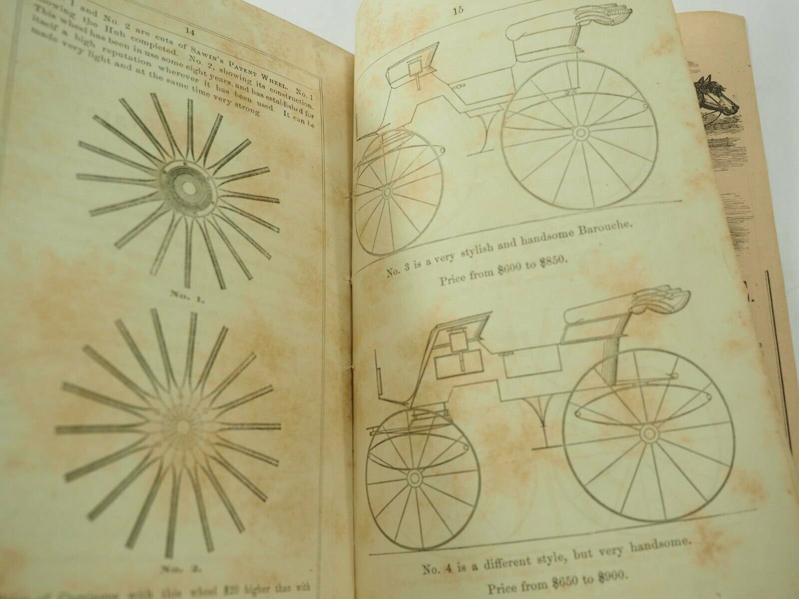 Ohio Mower Reaper & Taylor Patent Hay tender 18 page advertising pamphlet 1866