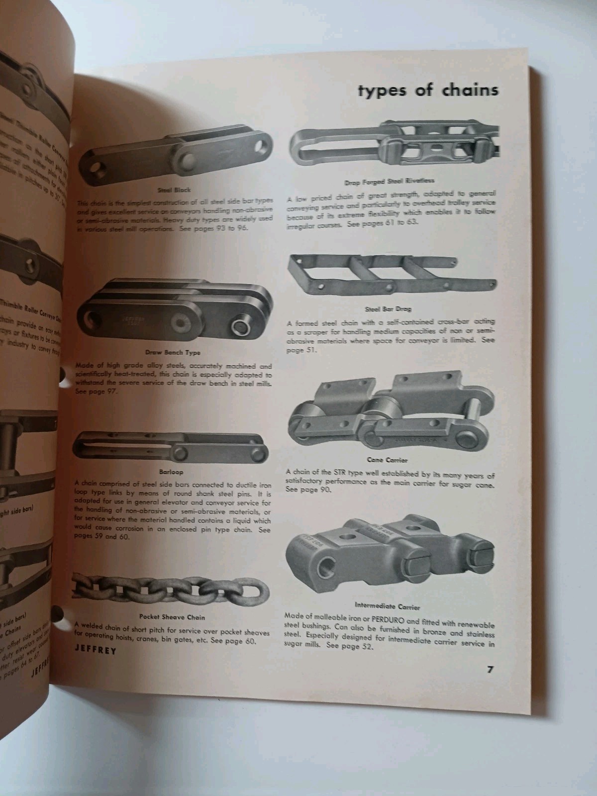 1960s Jeffrey Chains And Sprockets Machinery Catalog 999