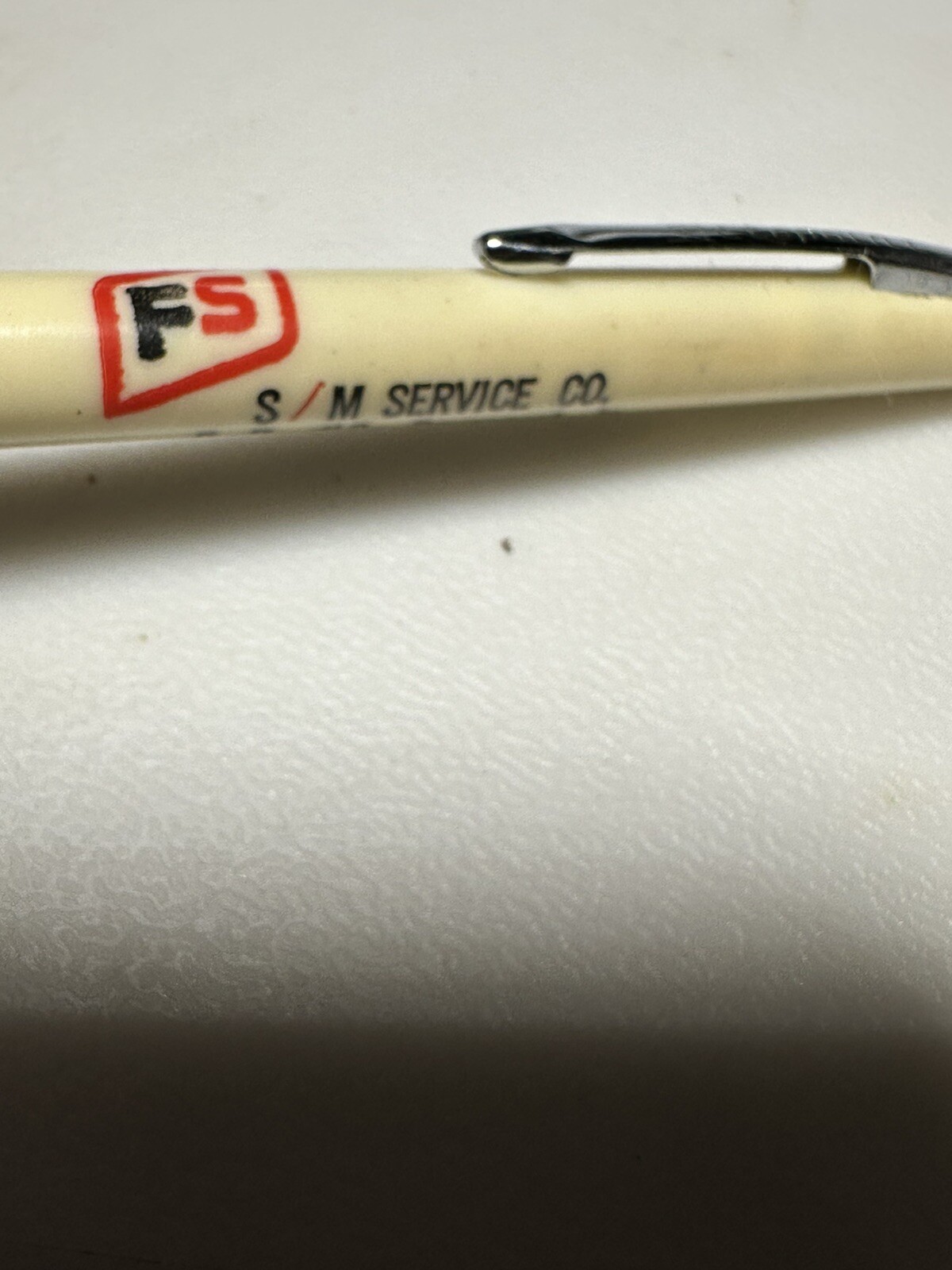 Vintage Davenport Iowa SM Service Company FS Seeds Farming Ag Advertising IA Pen