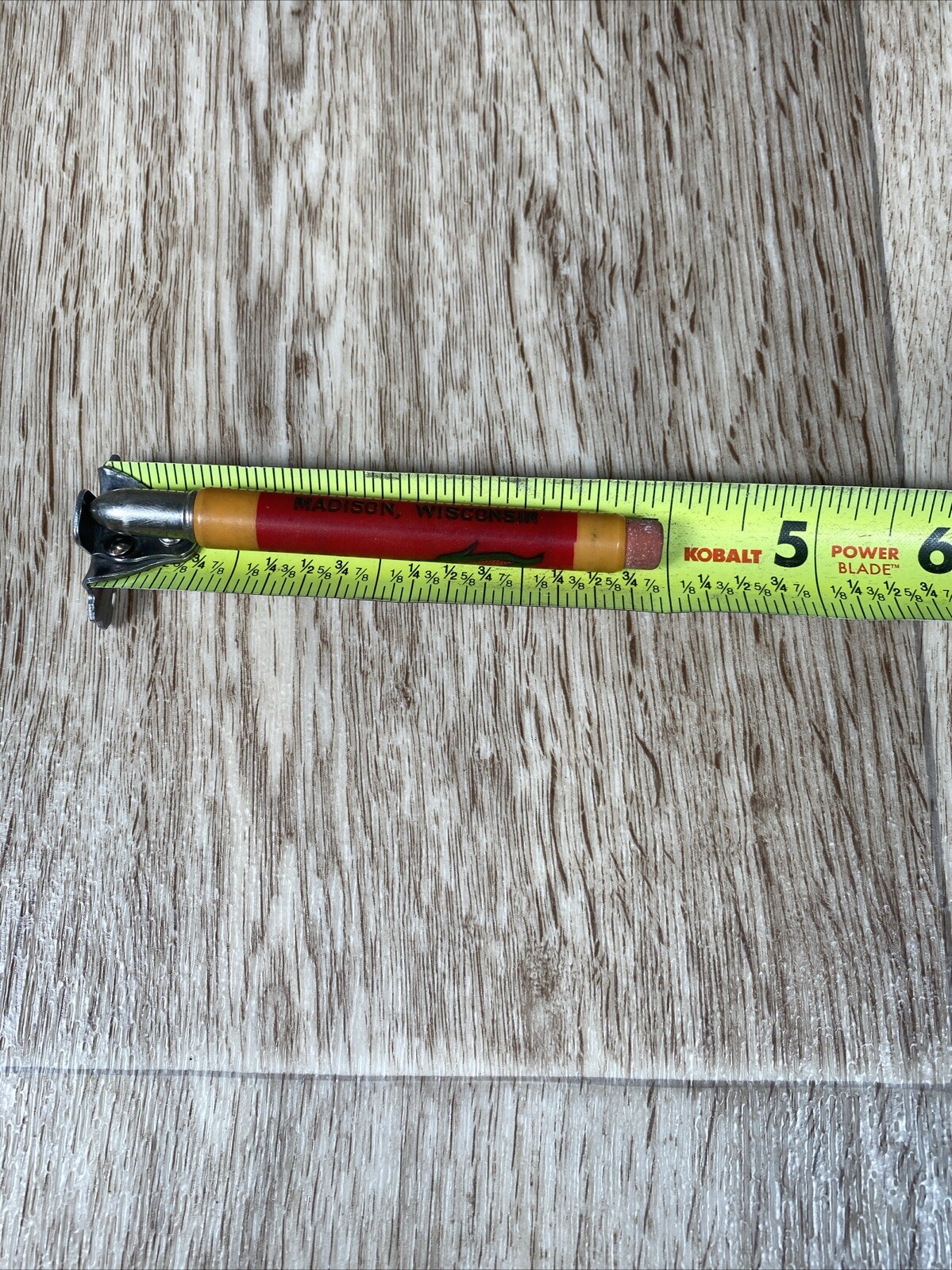 Vintage Bullet Pencil Madison, Wisconsin Blaney’s Hybrid Corn Seeds Advertising