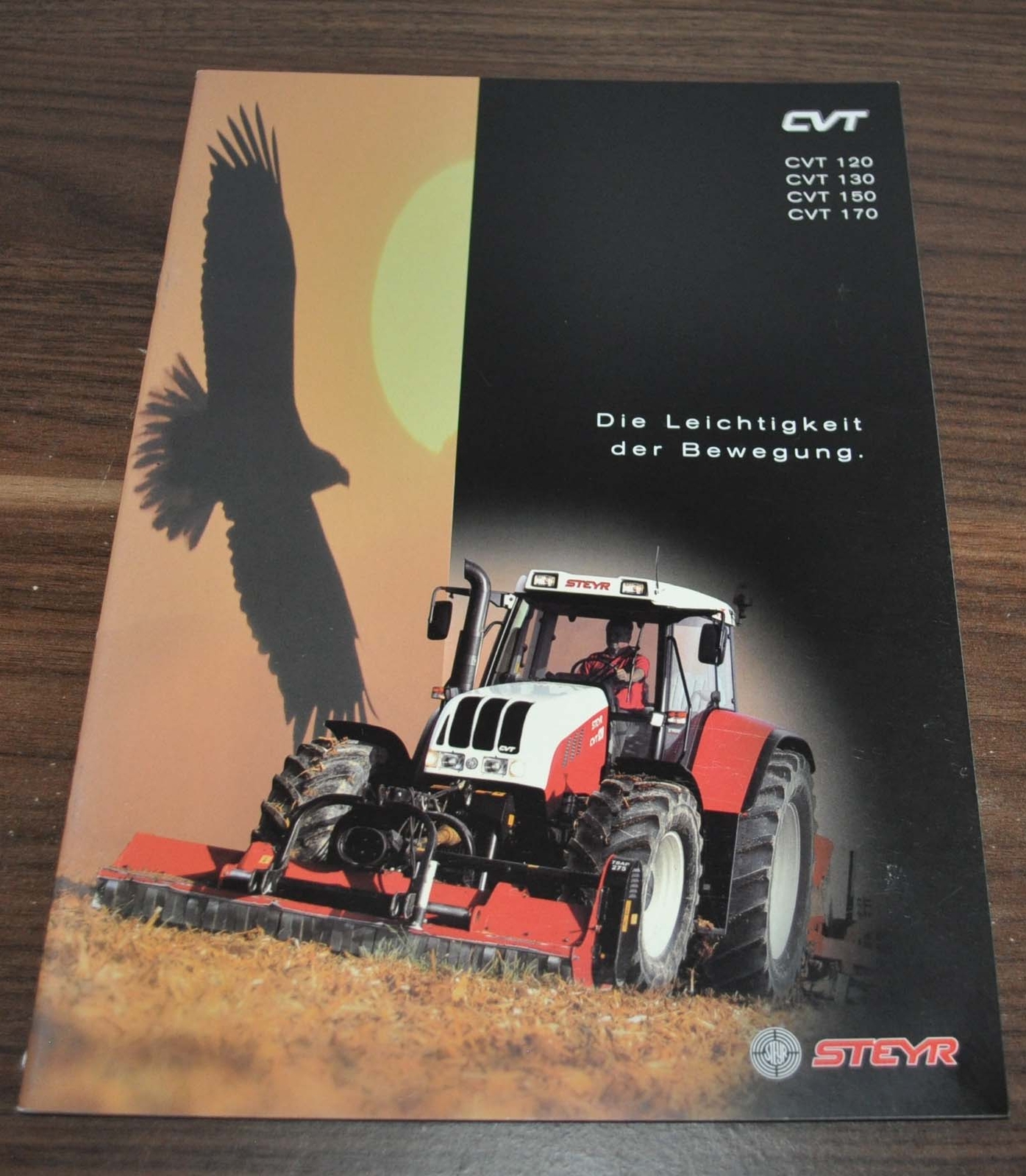 Steyr CVT 120 130 150 170 Tractor Brochure Prospekt