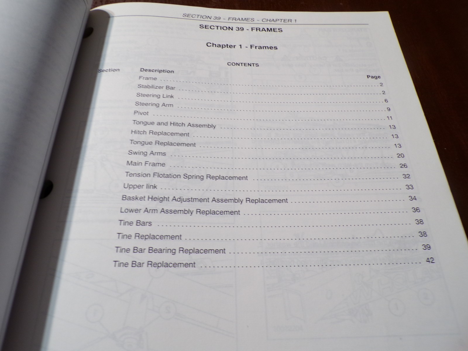 New Holland 216 Rake Repair Manual 2004