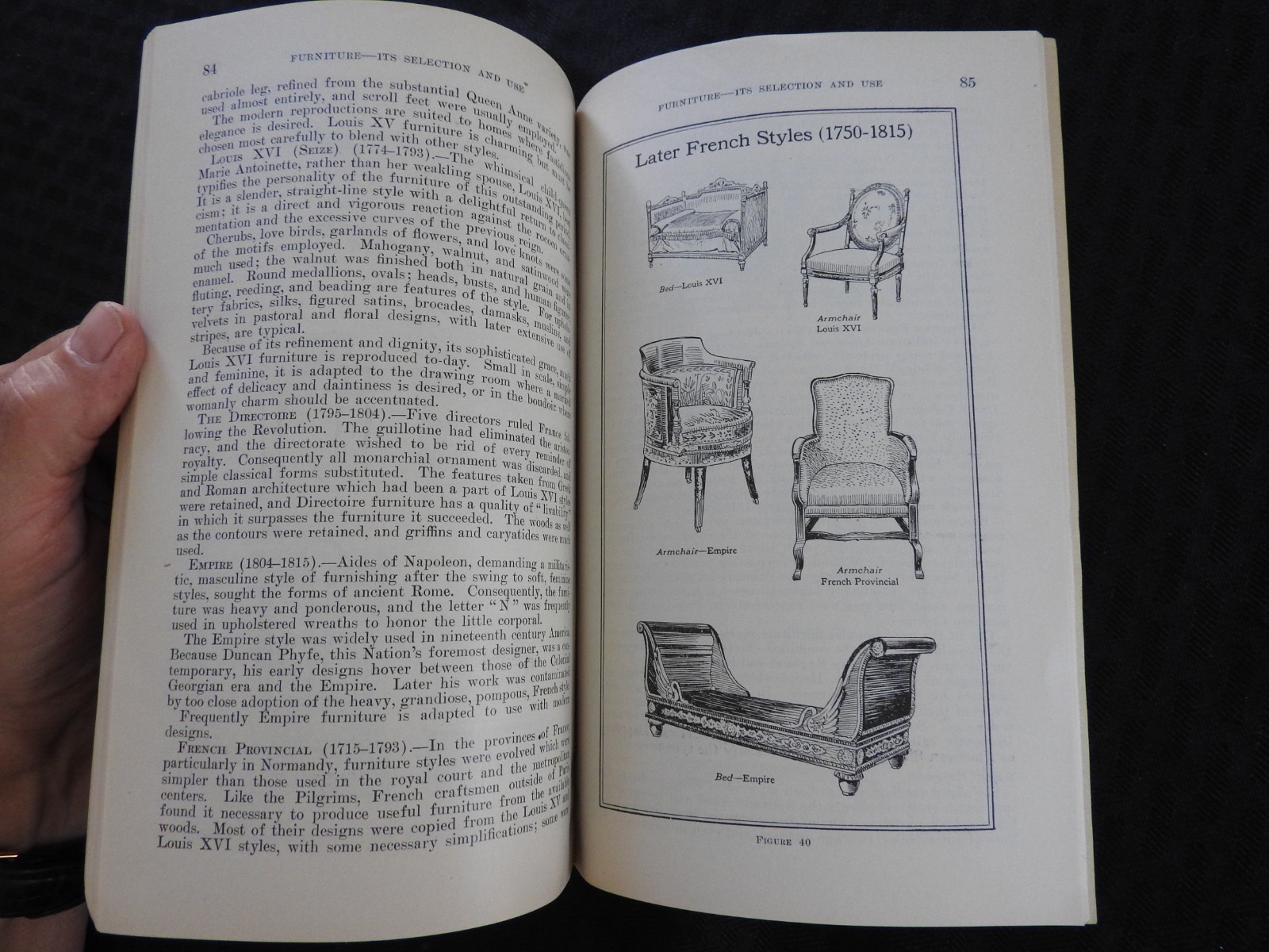 1931 « Furniture, it&rsquo;s Selection & Use » U.S. Department of Commerce Wood Lumber