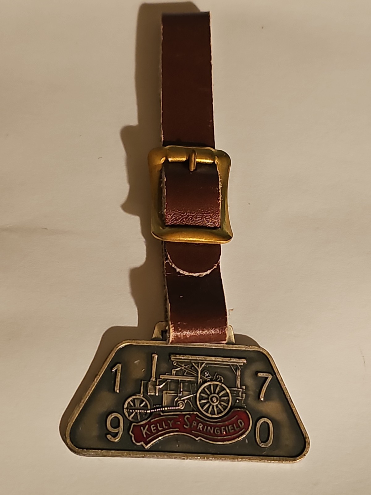 Vintage Kelly Springfield Midwest Collectors Watch Fob