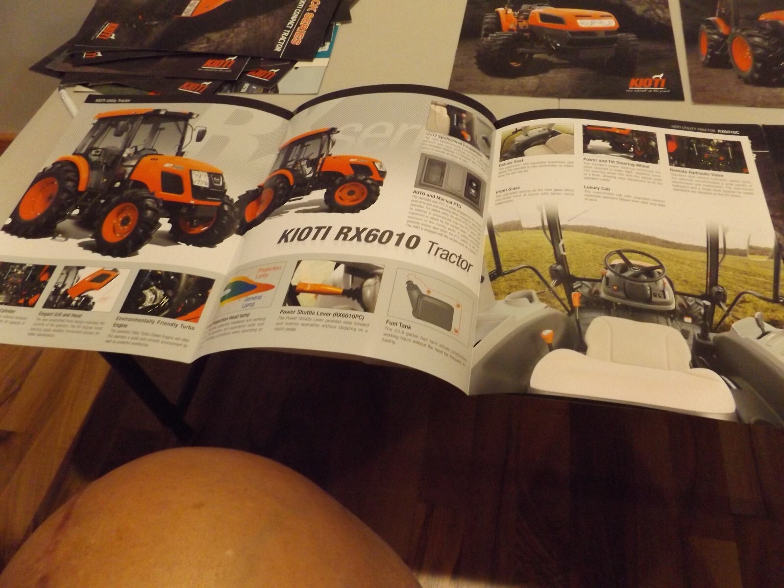 7-pc. KIOTI COMPACT & UTILITY TRACTORS, 2012