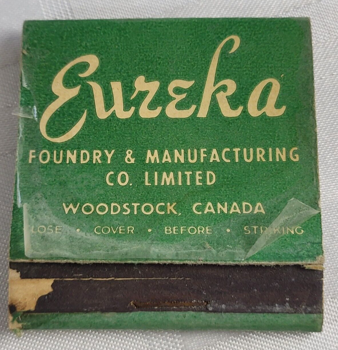 1940&rsquo;S EUREKA WOODSTOCK CANADA CANADIAN CLIPPER LAWN MOWER ADVERTISING VINTAGE