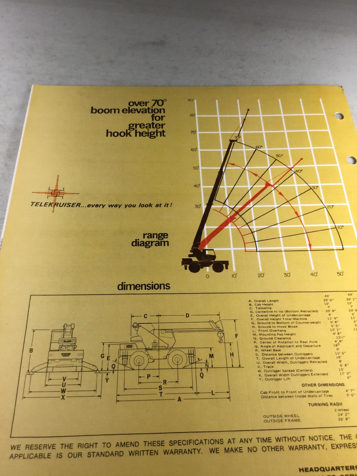 Bantam S-626 Telekruiser Sales Brochure, Literature