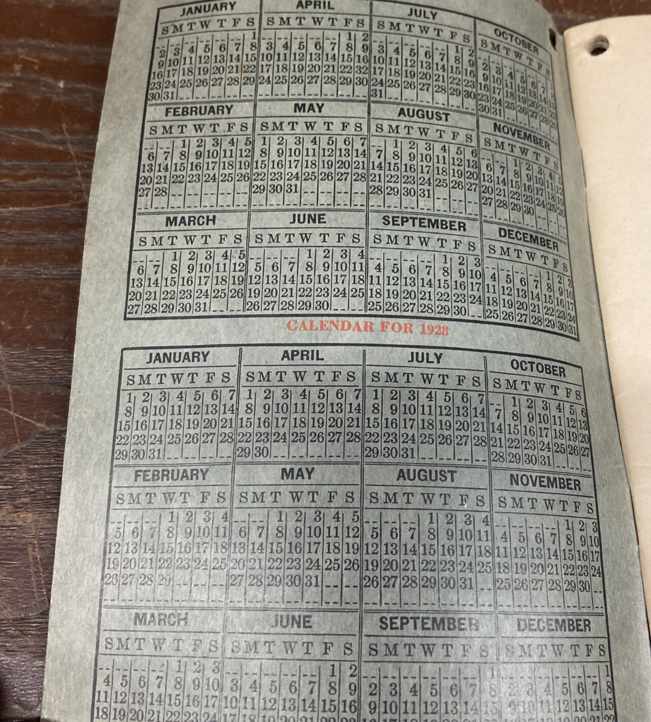 Vintage Farm Income Tax Record Book. Unused 1927. Lock land , Ohio.