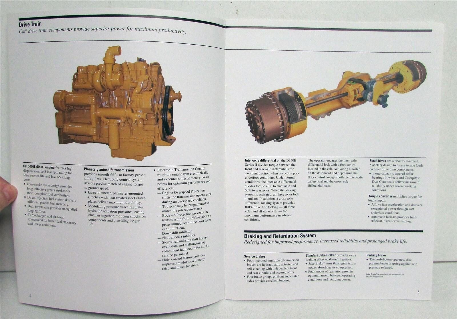1999 Caterpillar 12H Road Motor Grader Specification Construction Sales Brochure