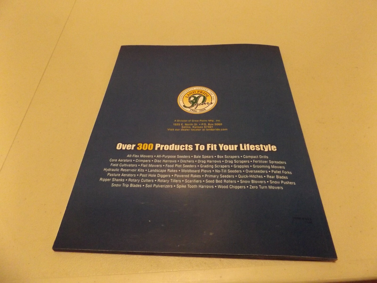 LAND PRIDE PRODUCT GUIDE Over 300 Products To Fit Your Lifestyle, 7/1/16